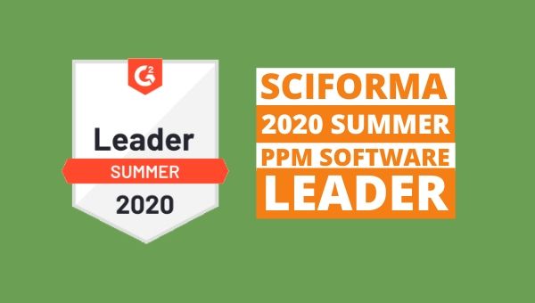 Sciforma nommé G2 2020 SUMMER LEADER dans la catégorie Gestion de Portefeuilles de Projets